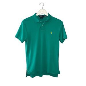 Vintage Polo by Ralph Lauren teal green polo shirt - S